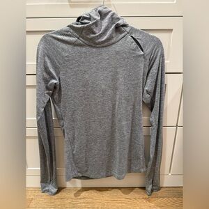 Nike Dry Fit Gray Long Sleeve Hoodie